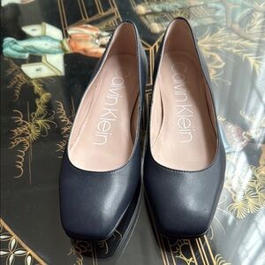 Calvin Klein  Women's Black Flats